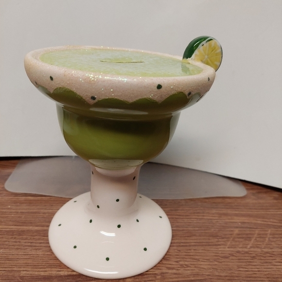 Pier 1 Margarita Ceramic Coin Bank - Picture 2 of 7